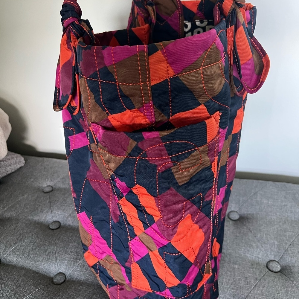Marc by Marc Jacobs Large Logo Nylon Tote - Picture 6 of 13